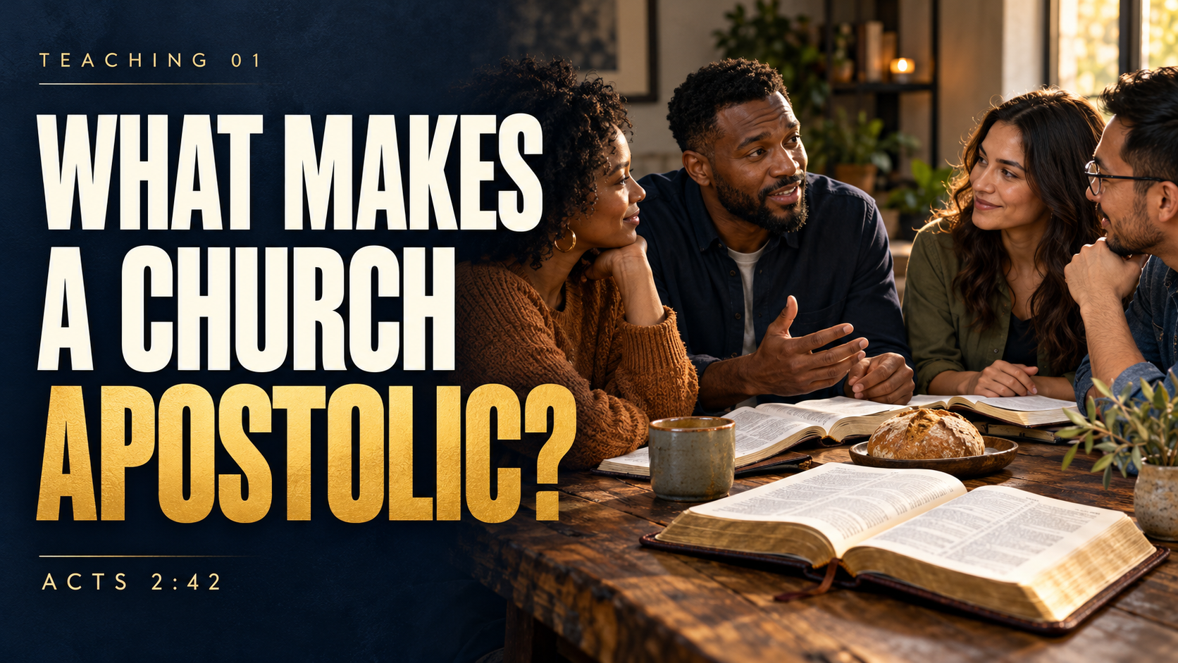 Read Teaching 1: What Makes a Church Apostolic?