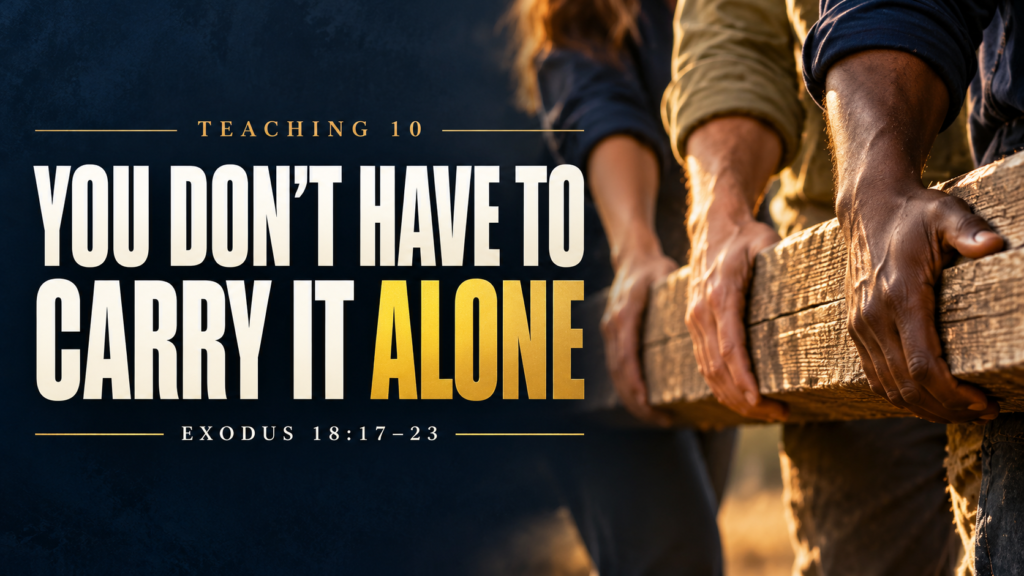 Carrying Responsibility Without Carrying It Alone