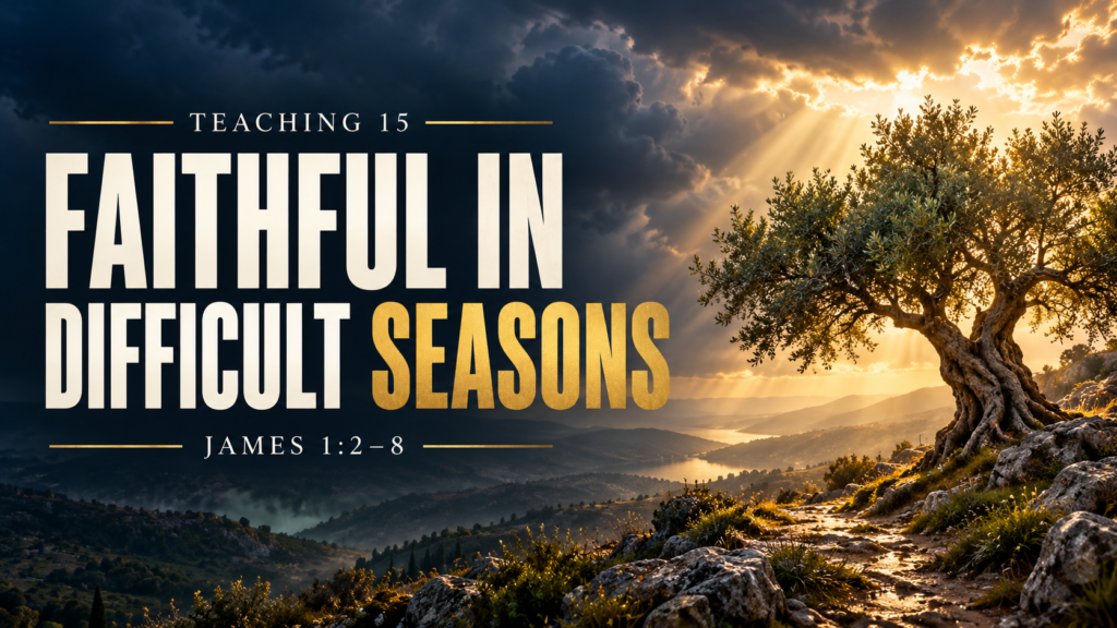 Faithfulness in Difficult Seasons