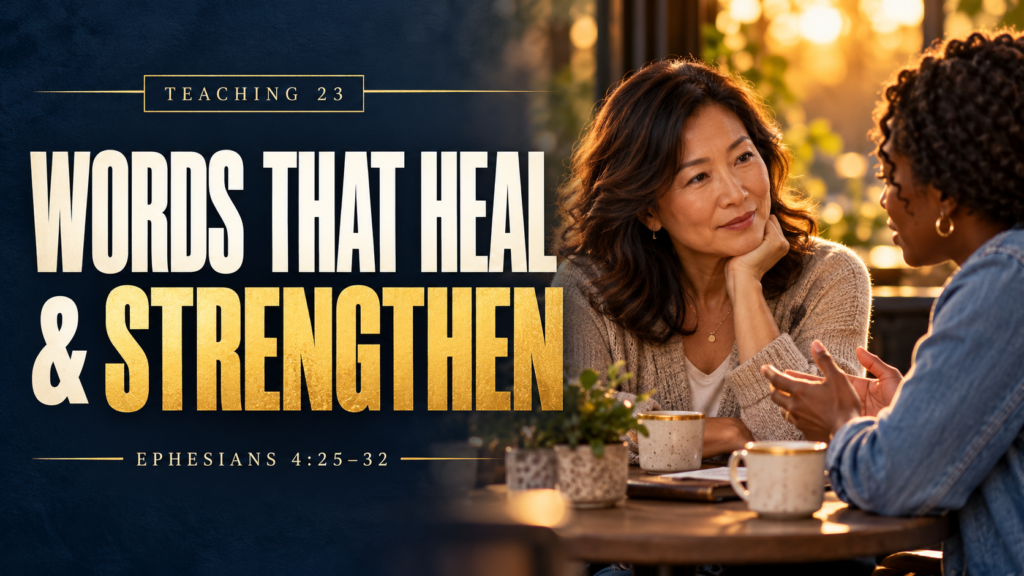 Words That Heal and Strengthen