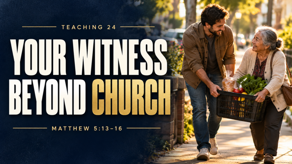 Your Witness Beyond the Church Building